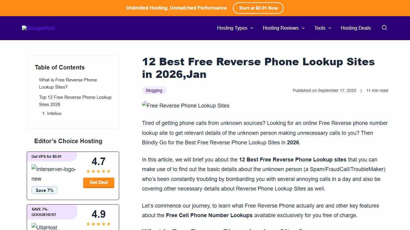 12 Best Free Reverse Phone Lookup Sites In January, 2026